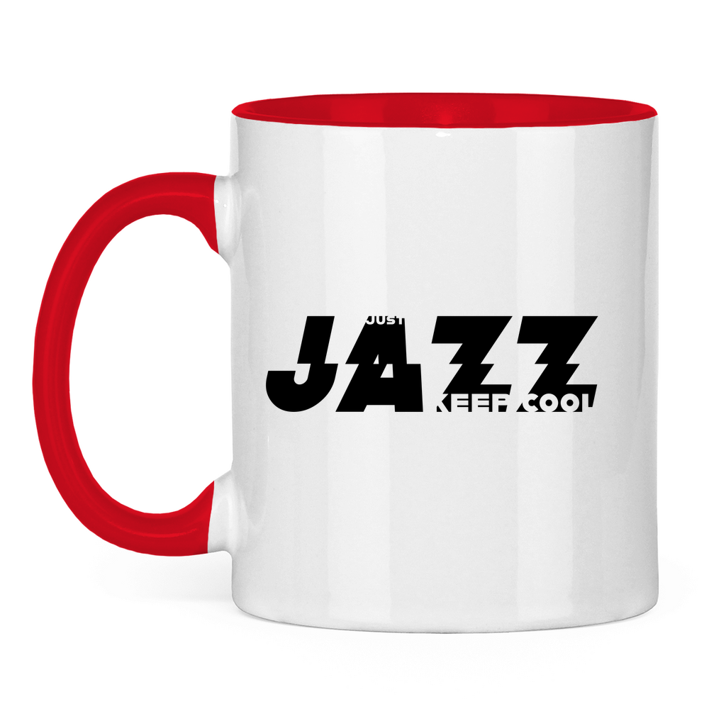 Tasse zweifarbig - Keep cool - Just Jazz