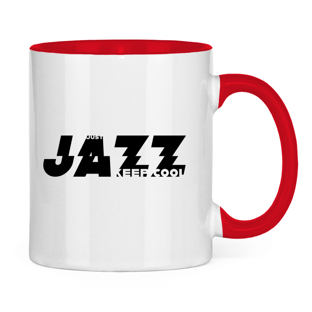 Tasse zweifarbig - Keep cool - Just Jazz