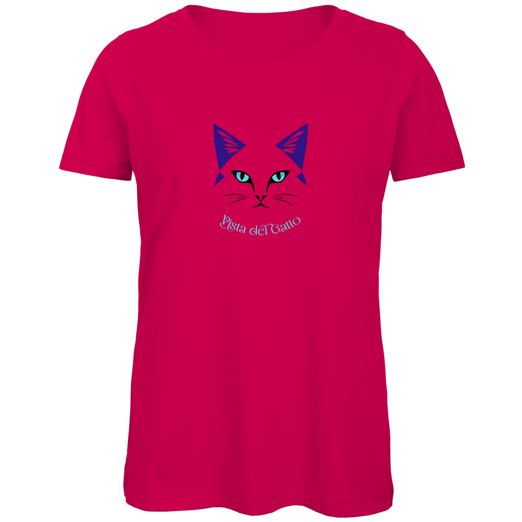 Damen Premium T-Shirt - Vista del Gatto