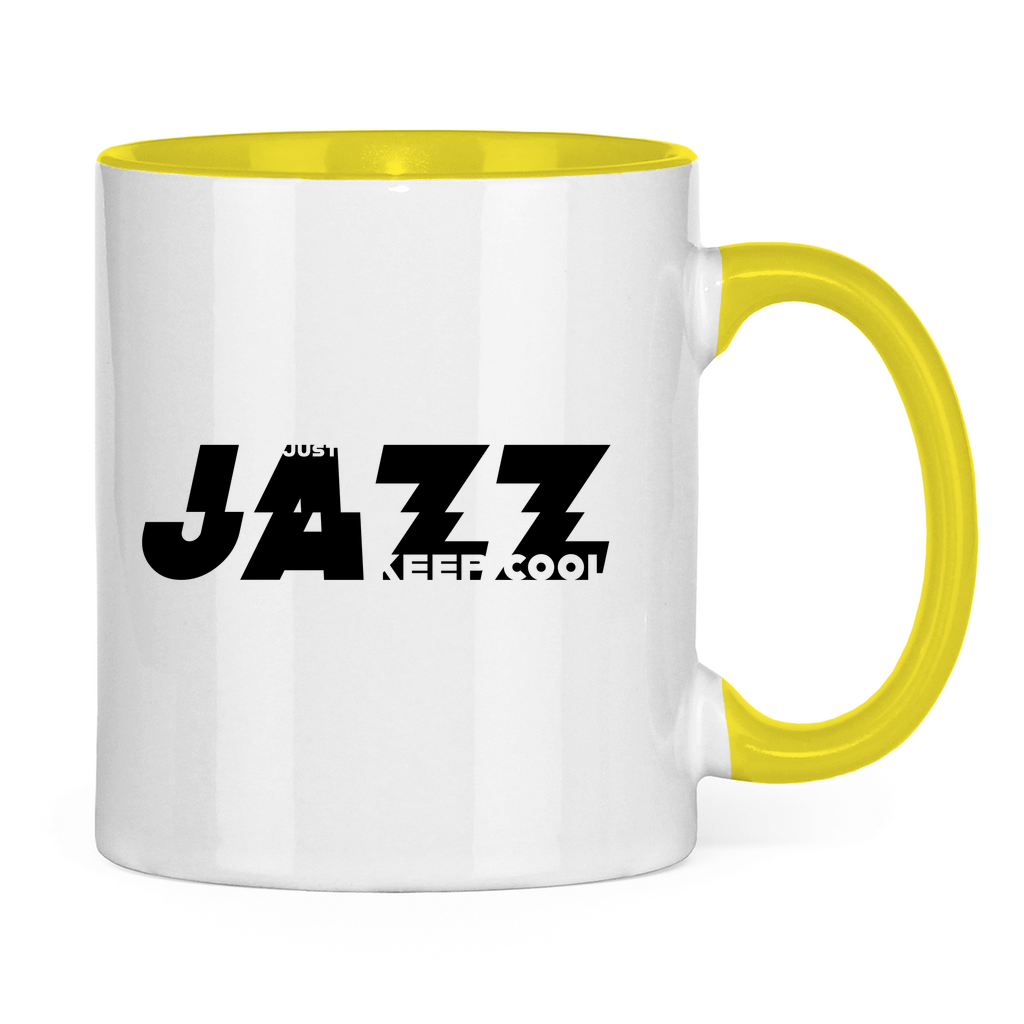 Tasse zweifarbig - Keep cool - Just Jazz