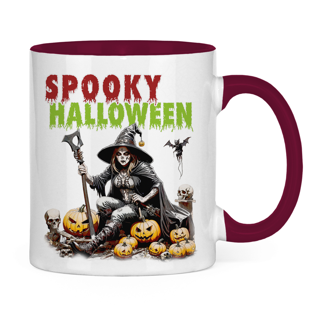 Tasse zweifarbig - Spooky Halloween