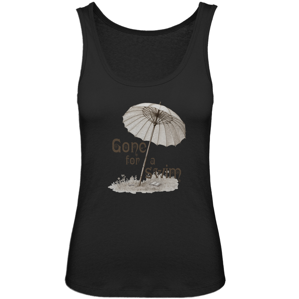 Damen Premium Organic Tank Top - Gone for a swim