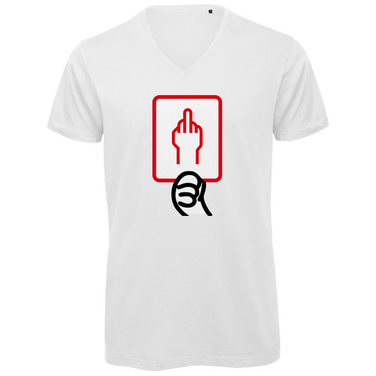 Unisex Premium V-Neck T-Shirt - Rote Karte