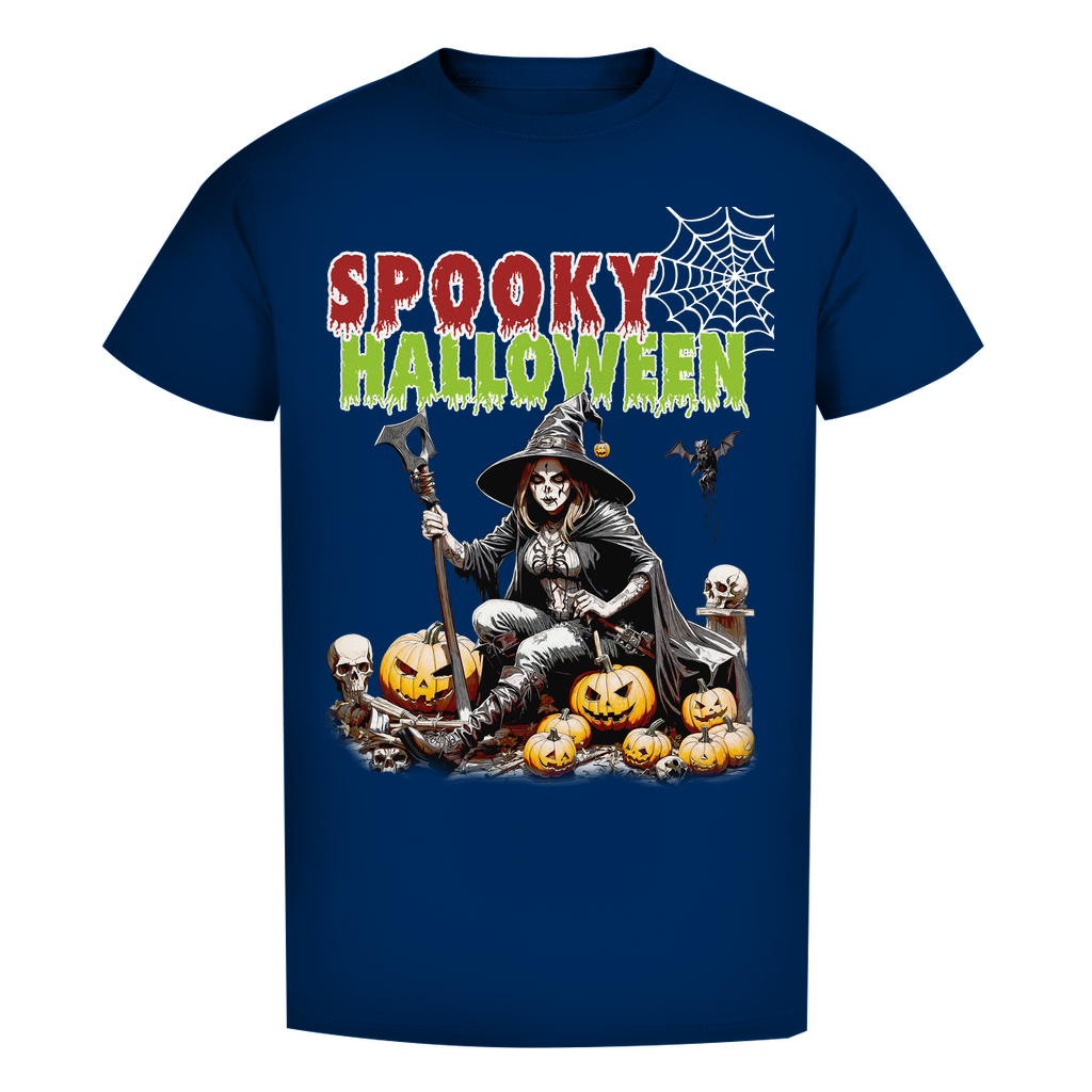 Herren Premium Bio T-Shirt Spooky Halloween - Bewitched