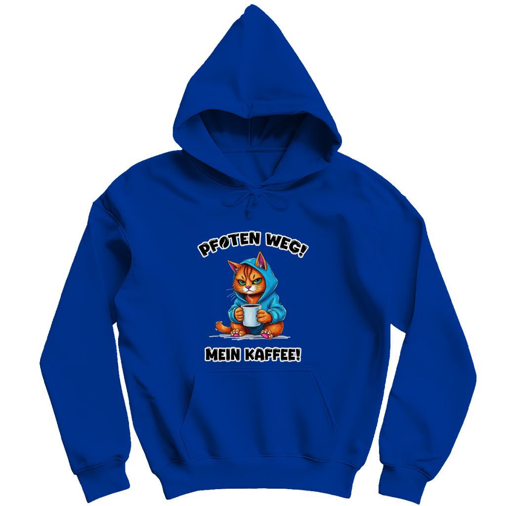 Unisex Hoodie - Pfoten weg! Mein Kaffee!