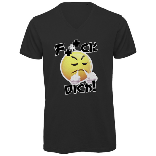 Unisex Premium V-Neck T-Shirt - F*ck dich