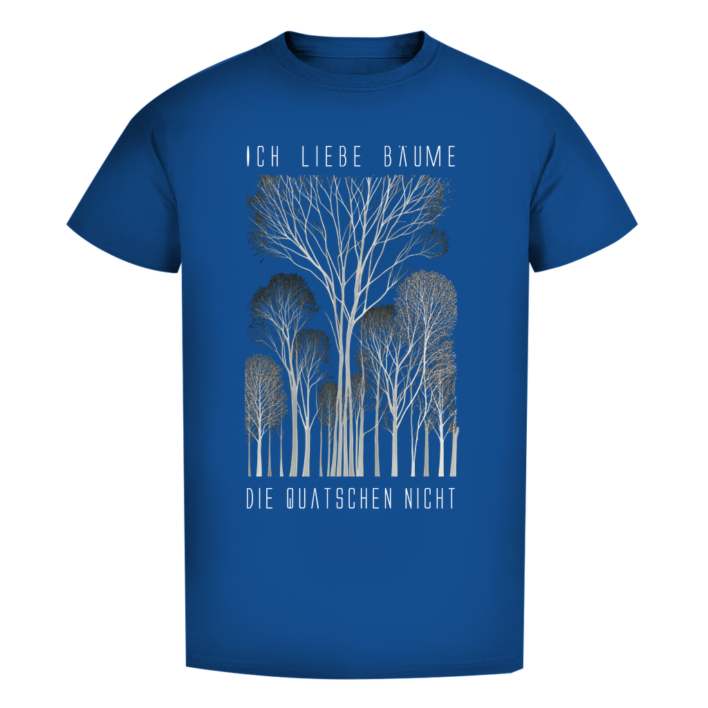 Unisex Premium T-Shirt - Ich liebe Bäume - die quatschen nicht