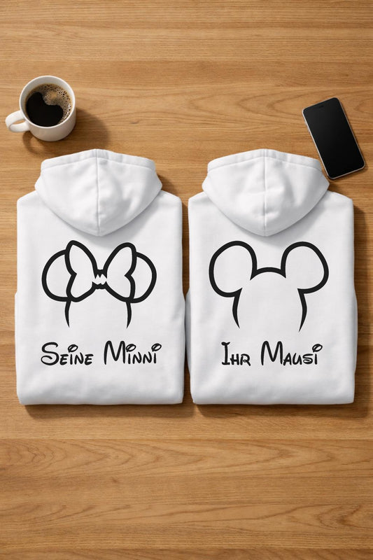 Mäuse-Pärchen - Kuschel Hoodie Bündel