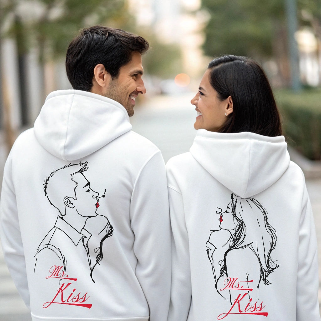 Mr. Kiss & Ms. Kiss - Kuschel Hoodie Bündel