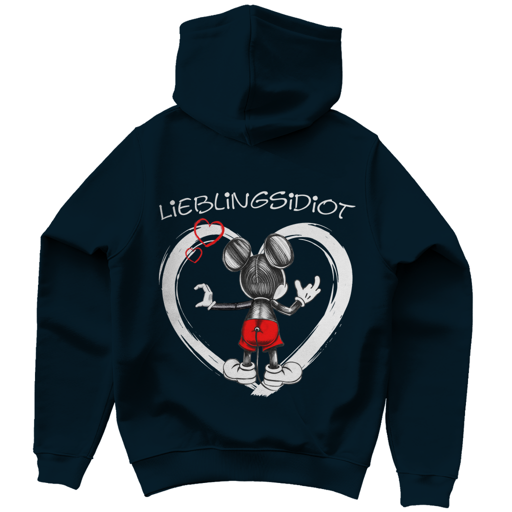Herren Hoodie - Lieblingsidiot - 2