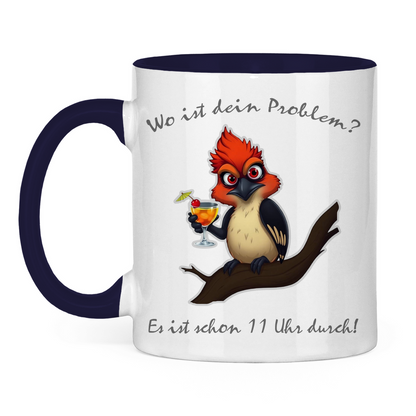 Tasse zweifarbig - Wo ist dein Problemn?