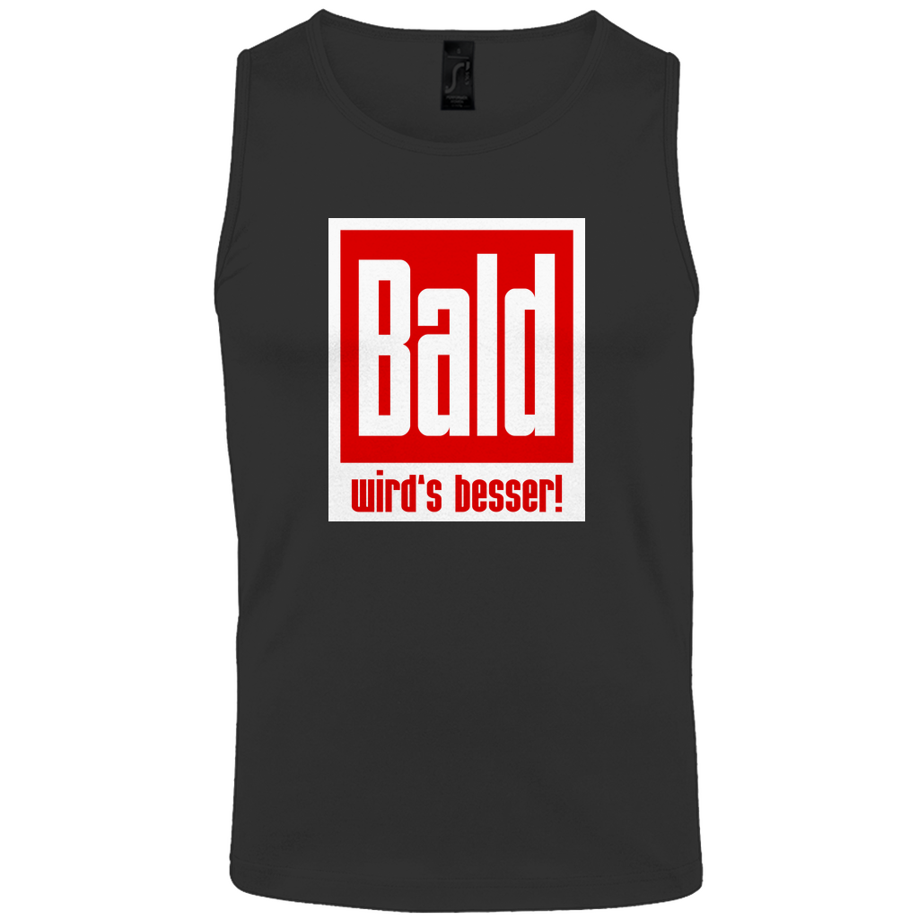 Herren Basic Tank Top - Bald wird's besser!