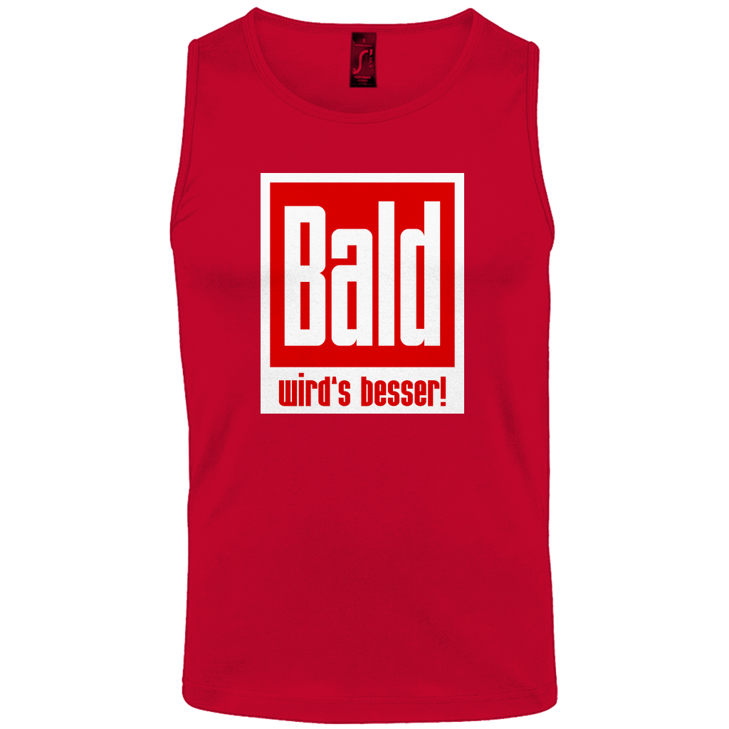 Herren Basic Tank Top - Bald wird's besser!