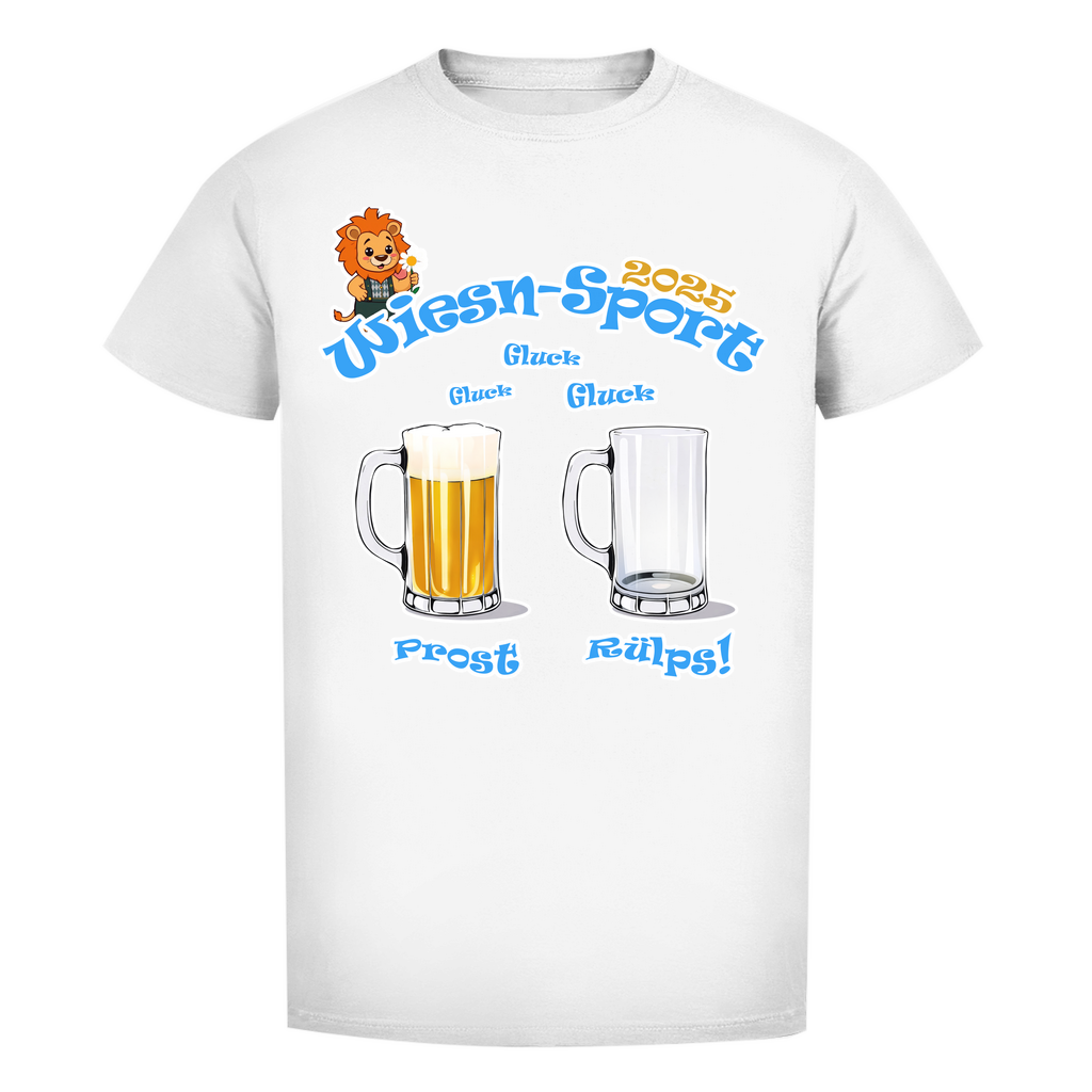 Unisex Premium T-Shirt - Wiesn-Sport 2025 - Gluck, gluck, gluck
