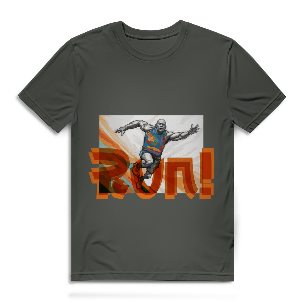 Herren Premium T-Shirt - Run!