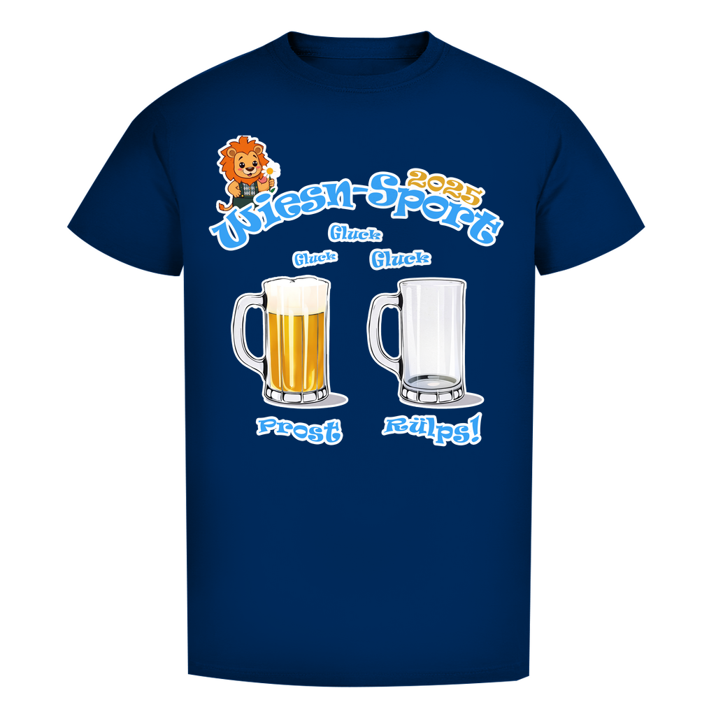 Unisex Premium T-Shirt - Wiesn-Sport 2025 - Gluck, gluck, gluck