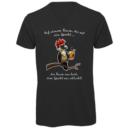 Unisex V-Neck T-Shirt-  Auf einem Baum ...