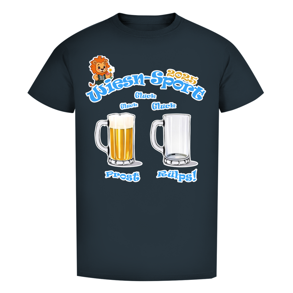 Unisex Premium T-Shirt - Wiesn-Sport 2025 - Gluck, gluck, gluck