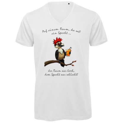 Unisex V-Neck T-Shirt-  Auf einem Baum ...