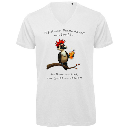 Unisex V-Neck T-Shirt-  Auf einem Baum ...