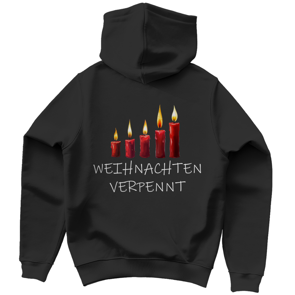 Unisex Hoodie - Weihnachten verpennt