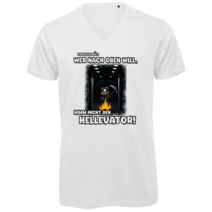 Unisex Premium V-Neck T-Shirt - Nimm nicht den Hellevator