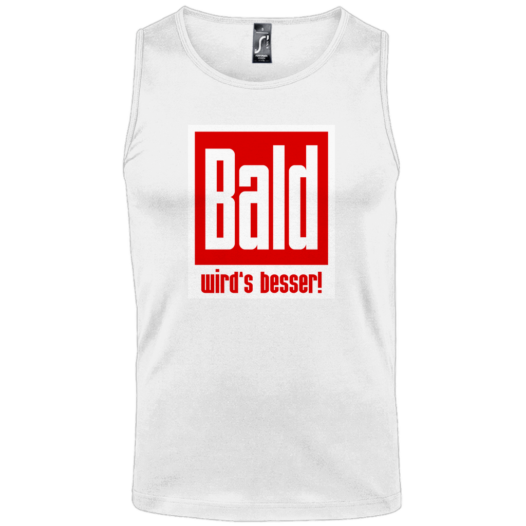 Herren Basic Tank Top - Bald wird's besser!