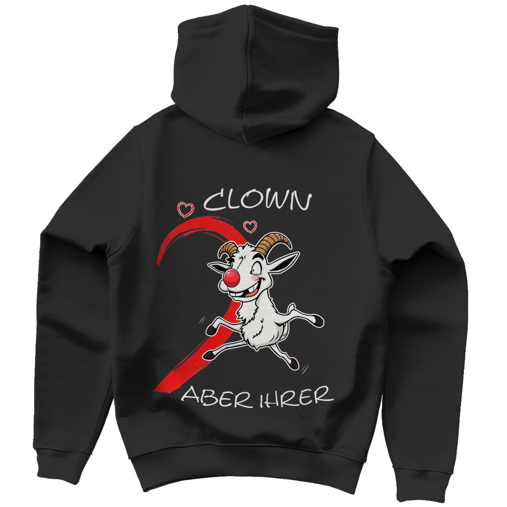 Herren Hoodie - Clown - aber ihrer