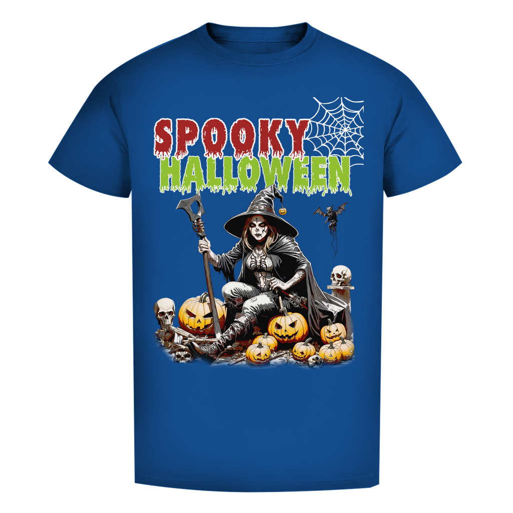 Herren Premium Bio T-Shirt Spooky Halloween - Bewitched