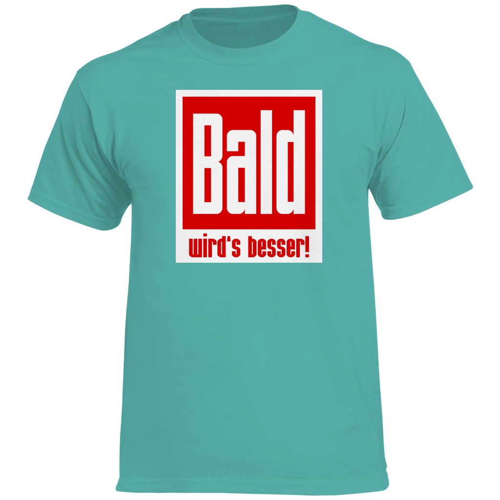 Herren Heavy Cotton T-Shirt - Bald wird's besser!