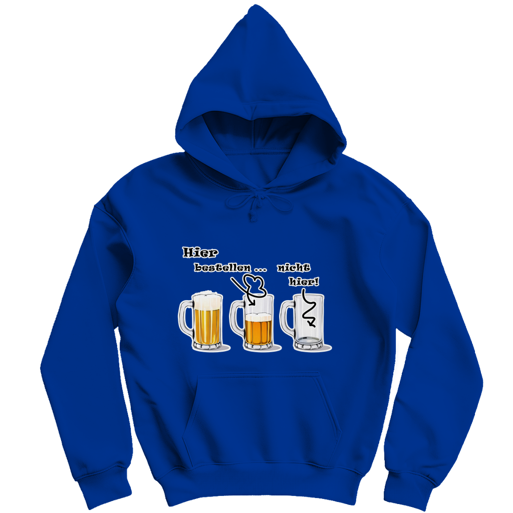Unisex Hoodie - Bier-Bestell-Anzeiger