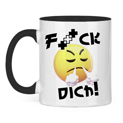 Tasse zweifarbig - F*ck dich