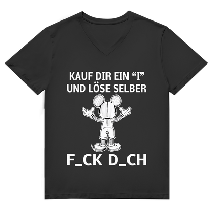 Unisex Premium V-Neck T-Shirt - Kauf Dir ein I und löse selber