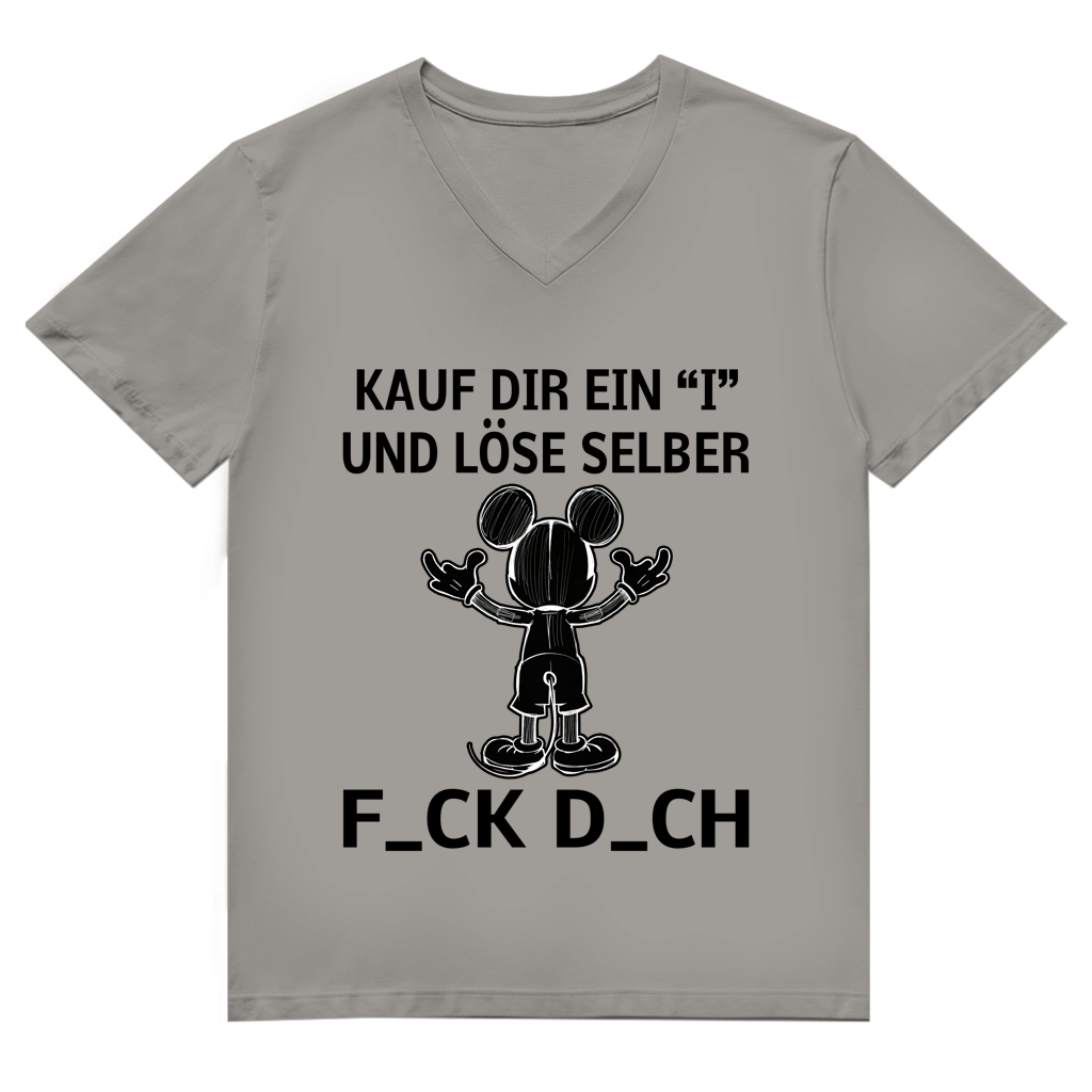 Unisex Premium V-Neck T-Shirt - Kauf Dir ein I und löse selber