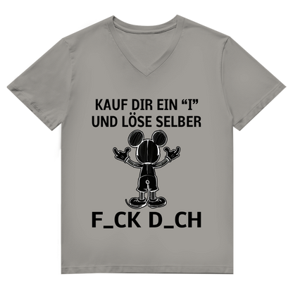 Unisex Premium V-Neck T-Shirt - Kauf Dir ein I und löse selber