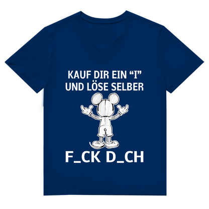 Unisex Premium V-Neck T-Shirt - Kauf Dir ein I und löse selber