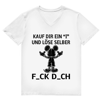 Unisex Premium V-Neck T-Shirt - Kauf Dir ein I und löse selber
