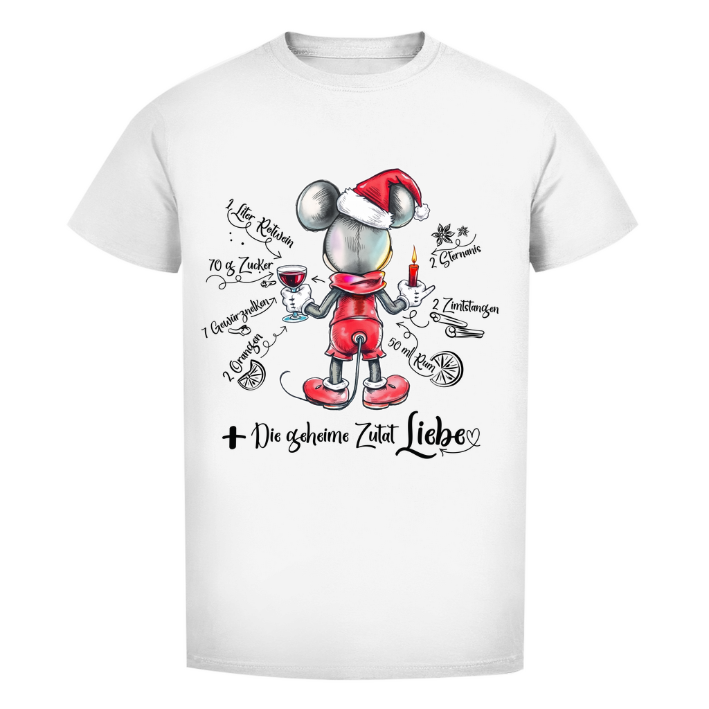 Herren Premium T-Shirt - Mäuserich-Glühwein-Rezept