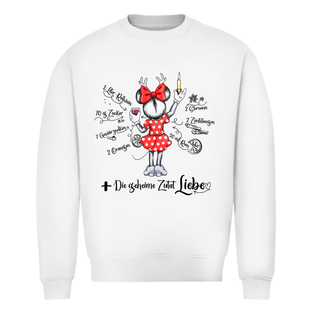 Unisex Sweatshirt - Mäuse-Glühwein-Rezept