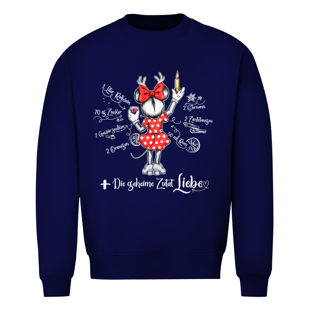 Unisex Sweatshirt - Mäuse-Glühwein-Rezept