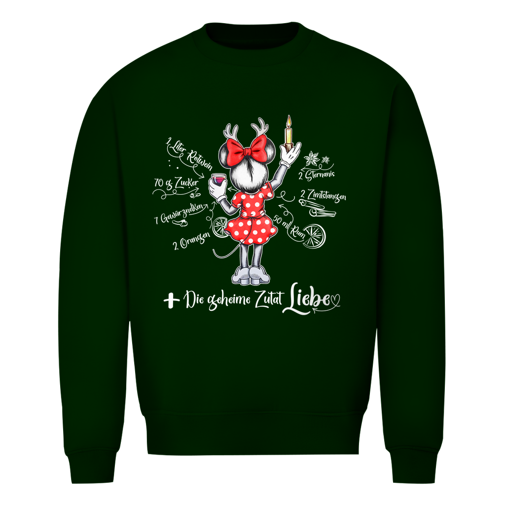 Unisex Sweatshirt - Mäuse-Glühwein-Rezept