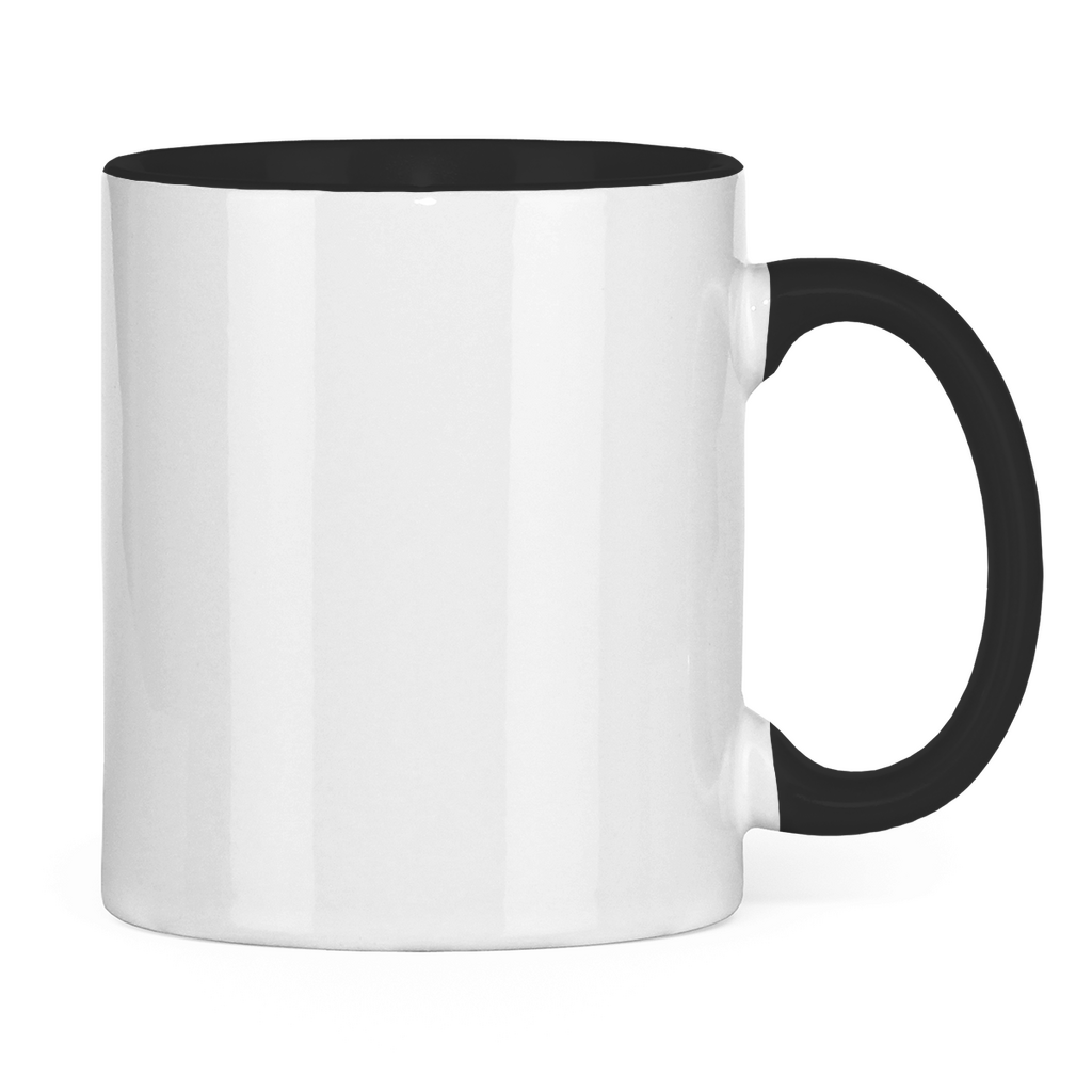 Tasse zweifarbig (Mäuserich) - Kauf Dir ein I und löse selbst (Weihnachtsedition )