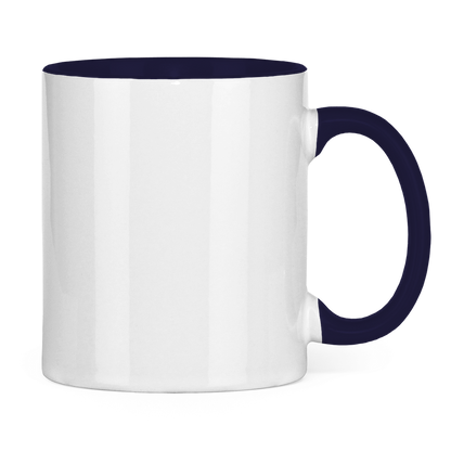 Tasse zweifarbig (Mäuserich) - Kauf Dir ein I und löse selbst (Weihnachtsedition )