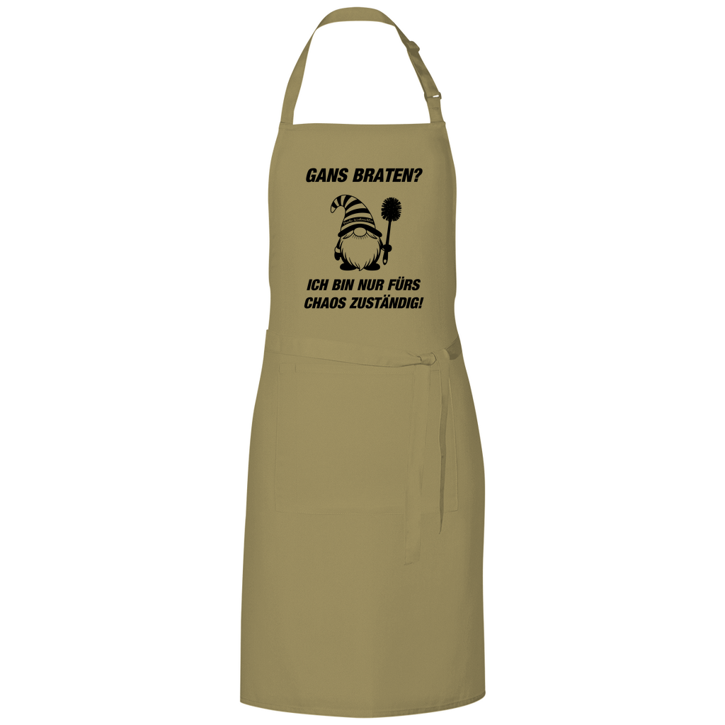 Grillschürze Gans braten - Ich bin nur fürs Chaos zuständig
