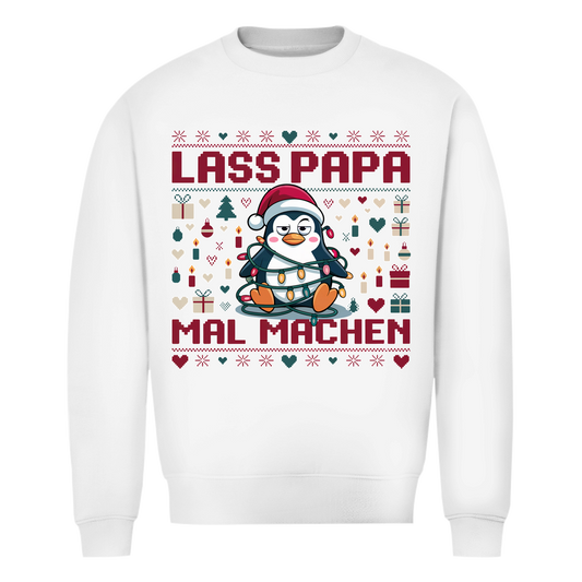 Herren Sweatshirt - Lass Pappa mal machen