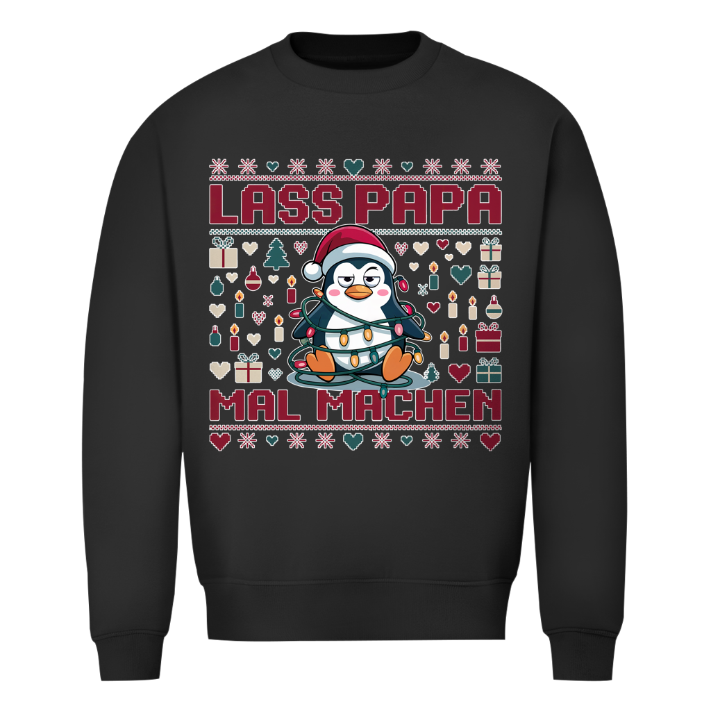 Herren Sweatshirt - Lass Pappa mal machen