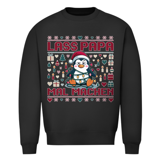 Herren Sweatshirt - Lass Pappa mal machen