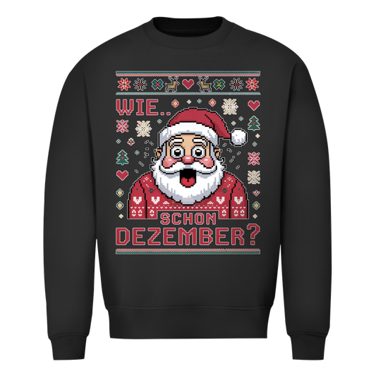 Unisex Sweatshirt Knit-Style - Wie schon Dezember
