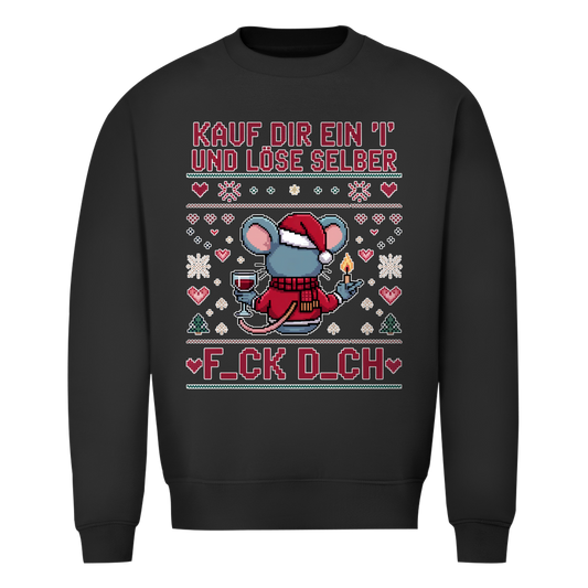 Herren Sweatshirt Knit-Style - Kauf Dir ein "I" und löse selbst