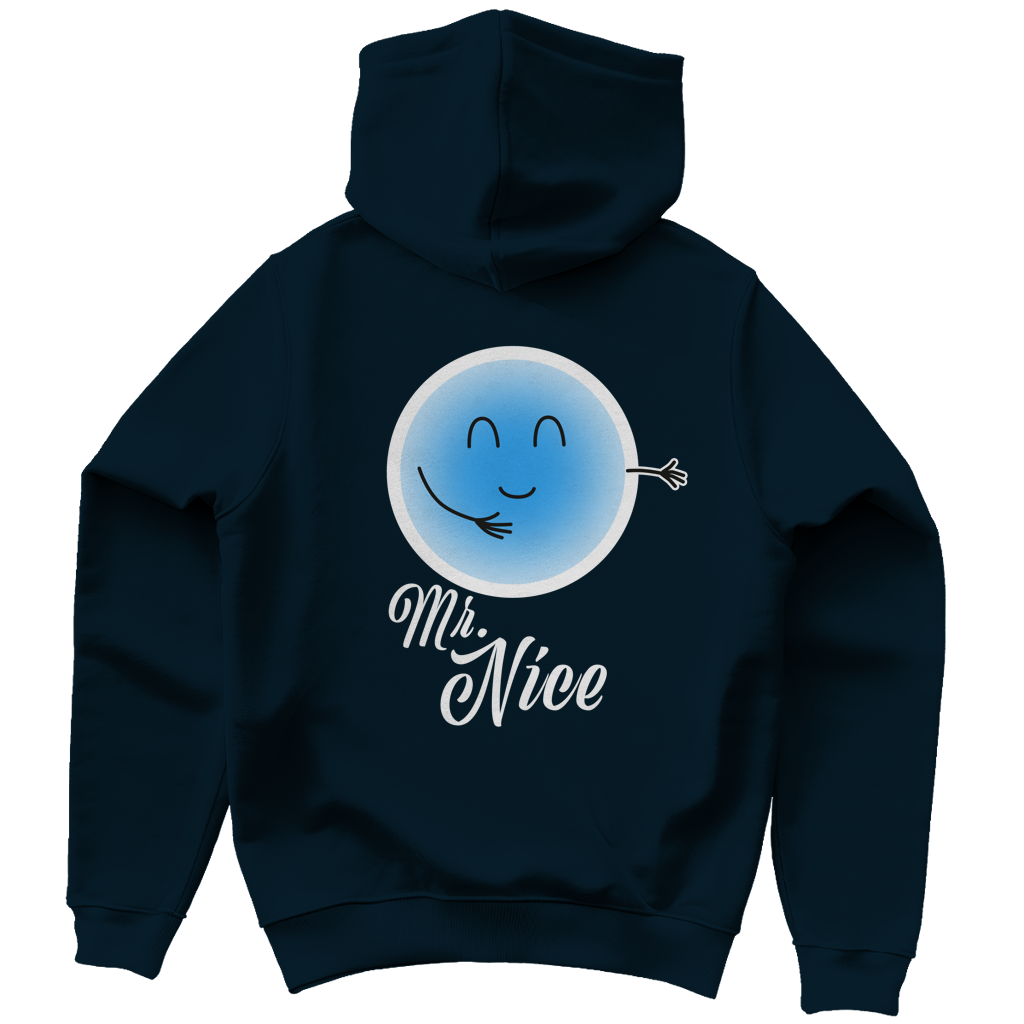 Herren Hoodie - Mr. Nice (blau)